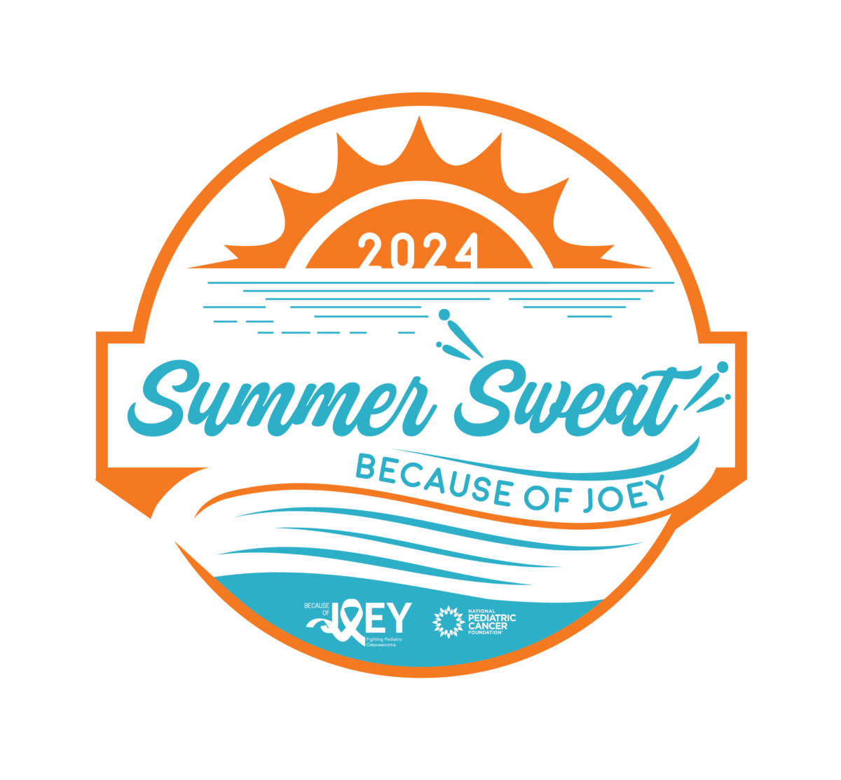 Summer Sweat - Because of Joey Logo